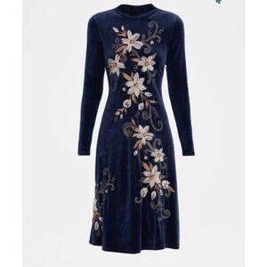 johnny was montaigne denim dress Johnny Was | Dresses | Johnny Was X Sassoon Montaigne Denim Jean Dress  Small